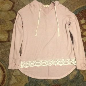 Mauve colored sweater